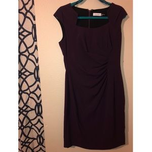 🔥 PLUM CALVIN KLEIN COCKTAIL DRESS🔥